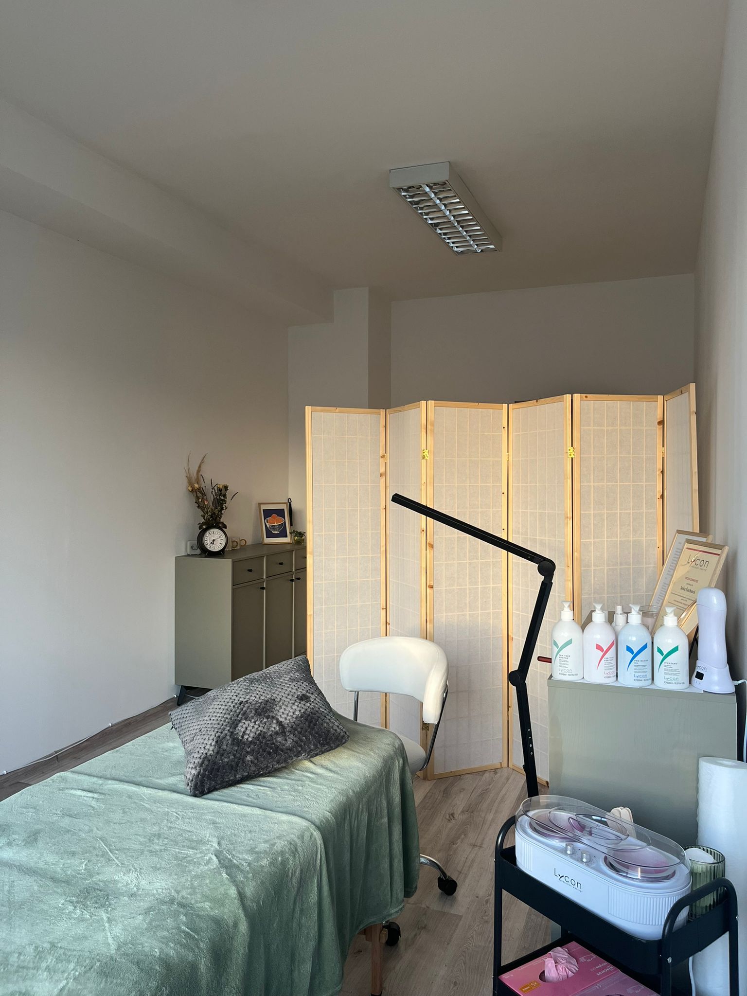 Interiér Silky Smooth Studio – čisté a príjemné prostredie